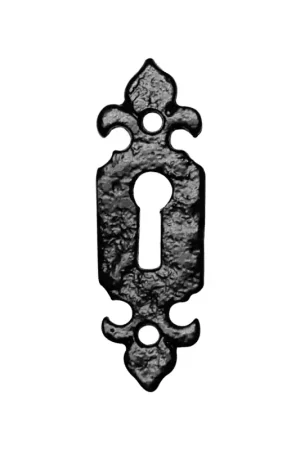 Sleutelrozet KP1493 80x26mm smeedijzer zwart Rechtstreeks Van De Fabrikant