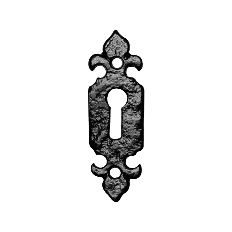 Sleutelrozet KP1493 80x26mm smeedijzer zwart Rechtstreeks Van De Fabrikant