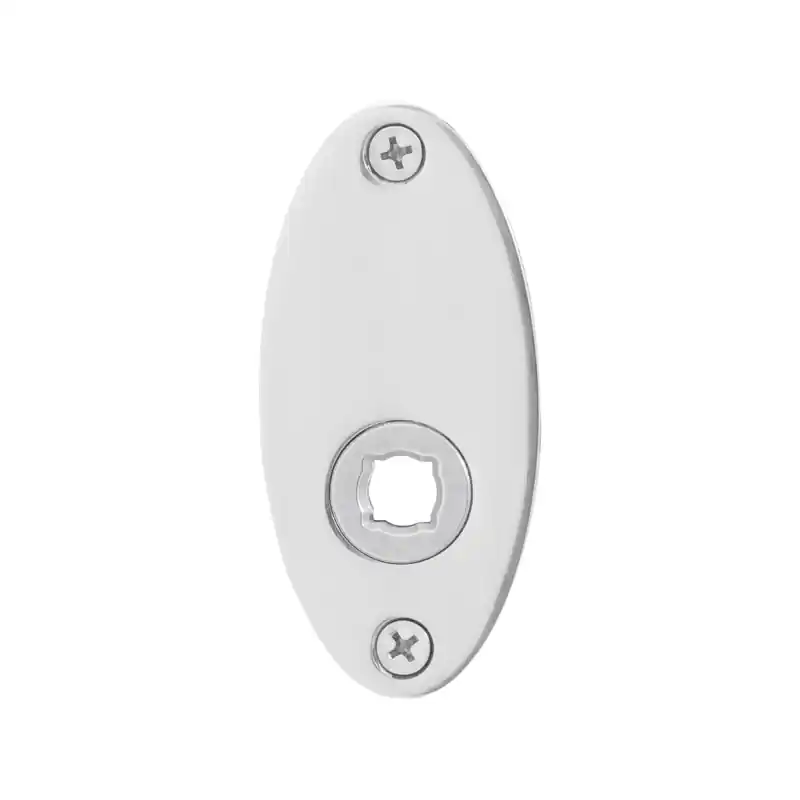 Rozet GPF1100.43 80x38x2mm RVS gepolijst Betrouwbaar