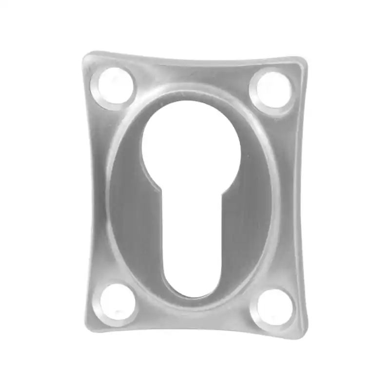 Cilinderrozet GPF0902.09 48x38x5mm RVS geborsteld Hoge Kwaliteit