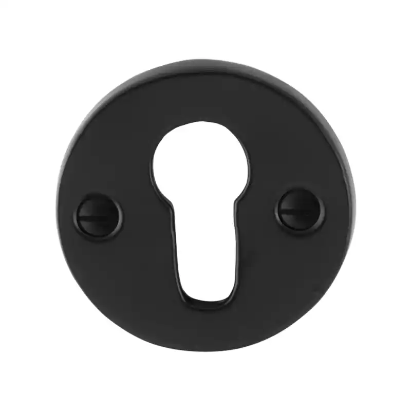 Weekendaanbieding Cilinderrozet GPF6902.05 51x4mm smeedijzer zwart