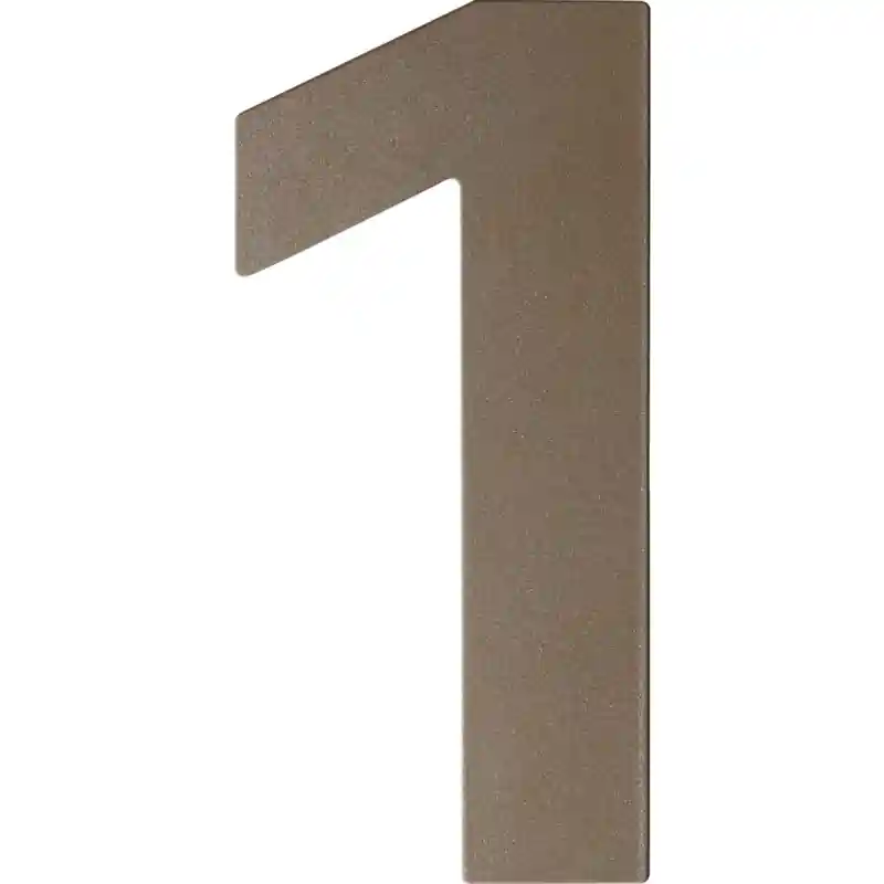 Mocca blend huisnummer 1 plat, 150 mm Lage Prijs