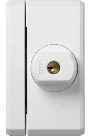 Uitverkoop FTS96 Abus raamslot gelijksluitend, wit