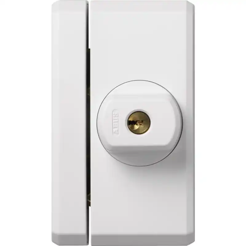 Uitverkoop FTS96 Abus raamslot gelijksluitend, wit