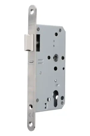 Hoge Kwaliteit Artitec Wallebroek Insteekslot centraalslot PC72, RVS mat