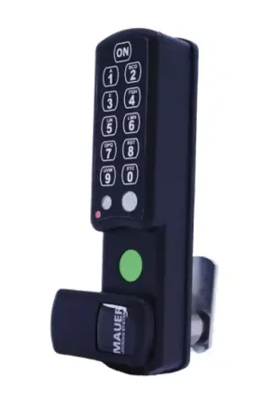 Mauer ELLcam® Classic lockerslot verticale montage zwart, wisselende gebruikers Goedkoop