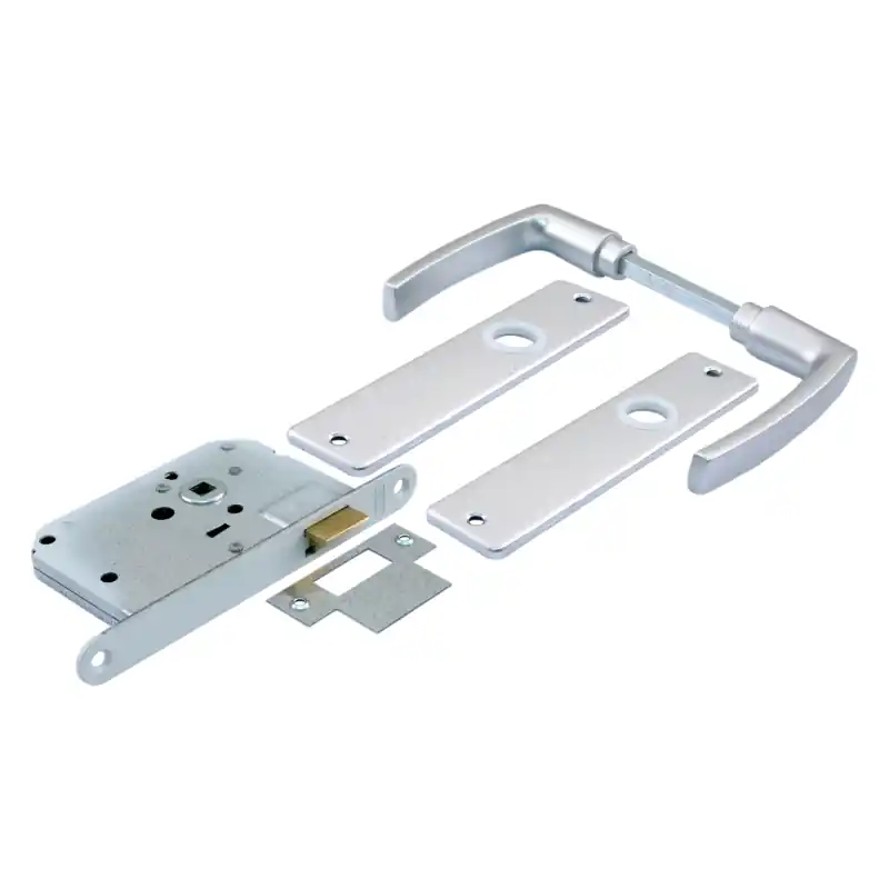 Lage Kosten Starx Loopslot met Beslag Aluminium Wit Blind Doornmaat 50mm