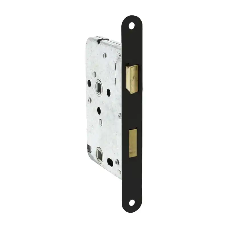 Starx Badkamerslot Zwart Gelakt WC63 Doornmaat 50mm Express Levering