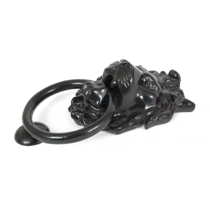 Wardlo deurklopper 230x115mm smeedijzer zwart Premium
