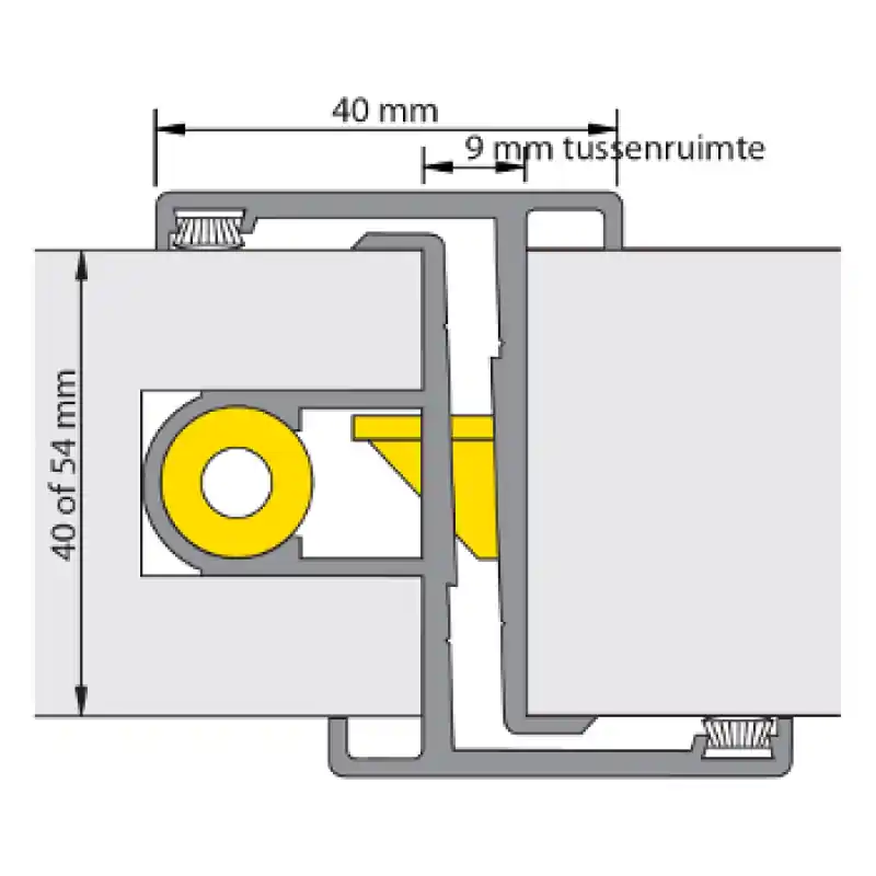 Veilige Betaling Alprokon 19-1 prefab basis deurnaaldset