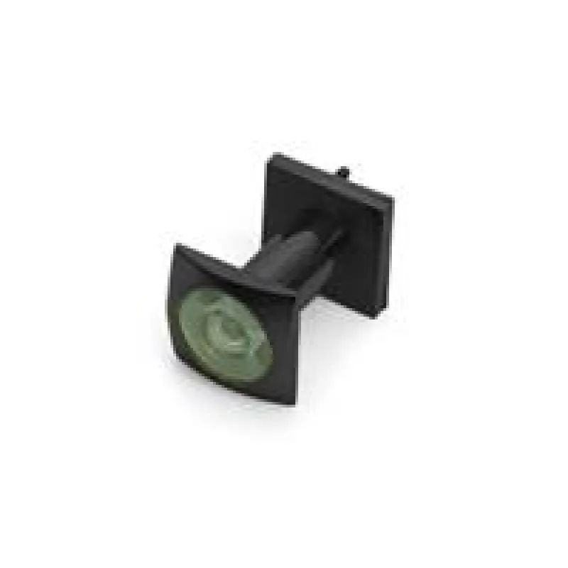 Deurspion vierkant 200° 40-65mm zwart Must-Have