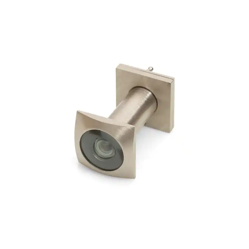 Deurspion vierkant 200° 40-65mm RVS Gereduceerde Prijs