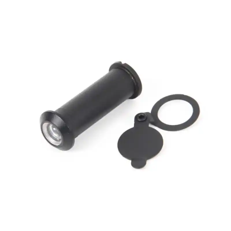Populair Wardlo deurspion 180 graden 9mm deurdikte 38-63mm smeedijzer zwart