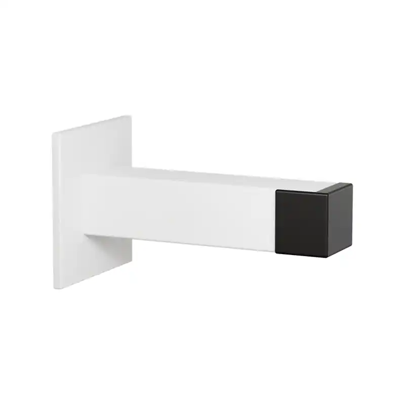 Deurstopper Wit Wand Vierkant met Rozet GPF8739.62 Veilige Betaling