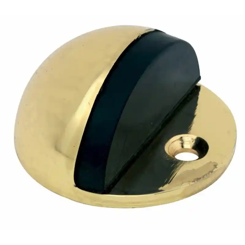 Goedkoop Mi Satori Deurstopper halfrond messing ongelakt