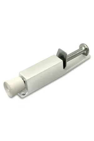 Deurvastzetter met voetstift Dulimex 165x30mm, wit Fabrieksprijs