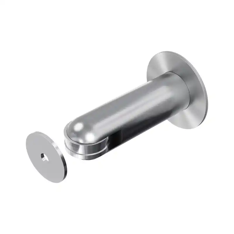 Magnetische Deurvastzetter Wand RVS geborsteld voor Binnen en Buiten GPF0750.09 Uitverkoop