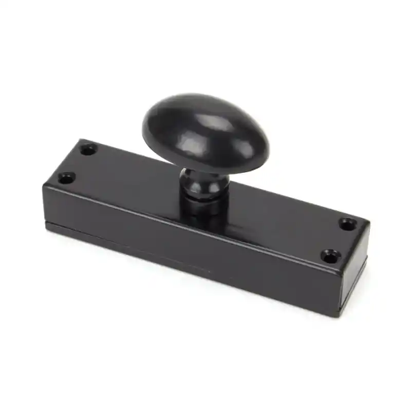 Wardlo espagnolet ei-knop 130x35mm voor espagnolet smeedijzer zwart Veilige Betaling