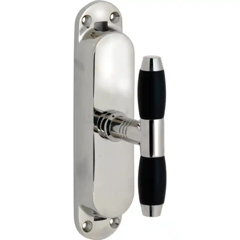 Fabrieksprijs Mi Satori Krukespagnolet Ton kr. Q9mm glans nikkel ebben