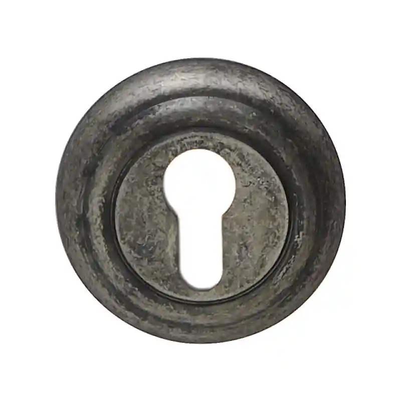 Cilinderrozet 651/BY 51x10mm antiek chrome Rechtstreeks Van De Fabrikant