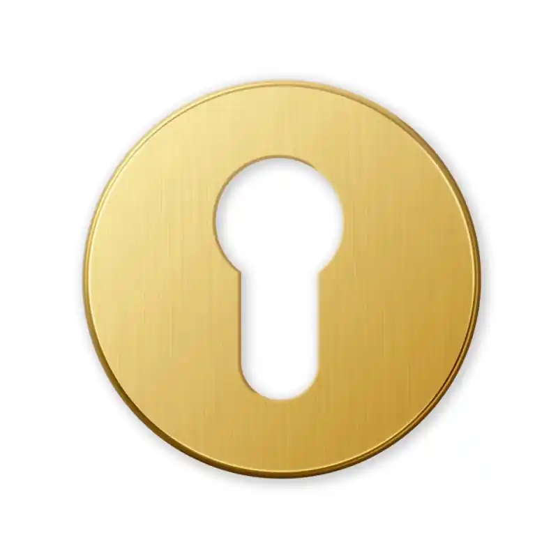 Cilinderrozet 911/BY 51x6mm goud 24k Goedkoop