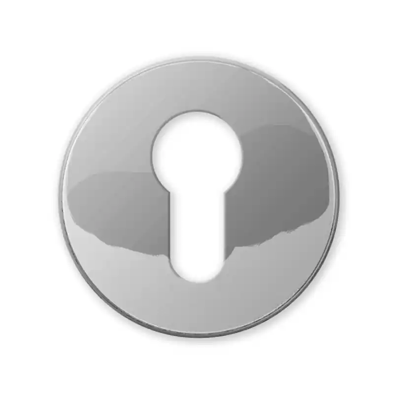 Cilinderrozet 911/BY 51x10mm chrome Beste Prijs