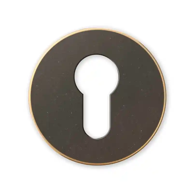 Cilinderrozet 911/BY 51x6mm imperial brons Direct Beschikbaar