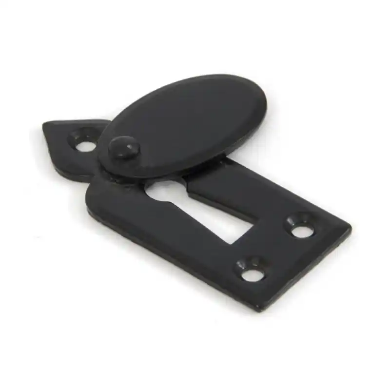 Wardlo sleutelrozet 68x28x3mm met verdek smeedijzer zwart Betaalbaar