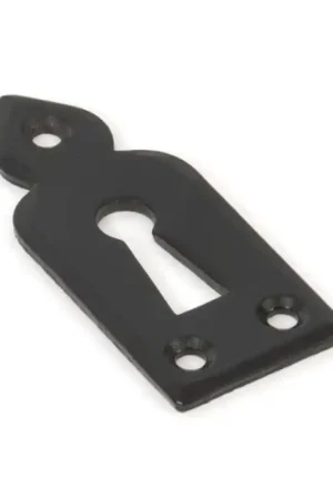 Finale Uitverkoop Wardlo sleutelrozet 68x28x3mm smeedijzer zwart