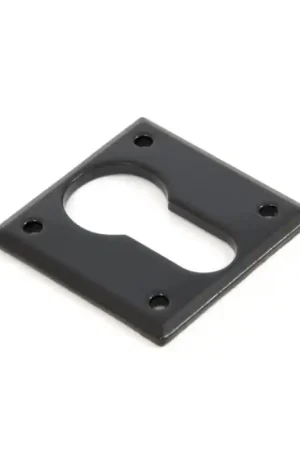 Beste Prijs Wardlo cilinderrozet vierkant 40x40x2.5mm smeedijzer zwart