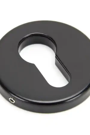 Flitsaanbieding Wardlo cilinderrozet rond 52x7mm smeedijzer zwart