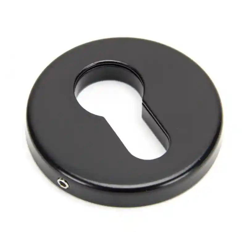 Flitsaanbieding Wardlo cilinderrozet rond 52x7mm smeedijzer zwart