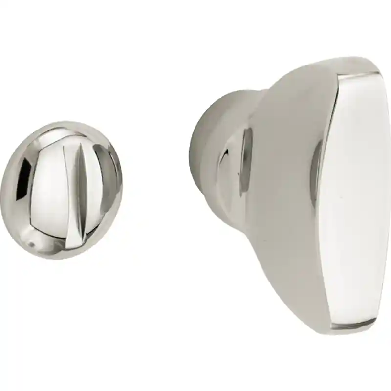 Mi Satori vrij / bezet Stift Elegant los messing glans nikkel Uitverkoop