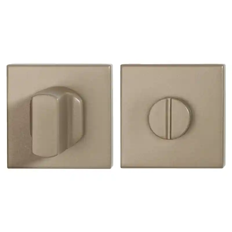 Koop Vandaag Toiletgarnituur GPF1102.A4.0910 50x50x8 mm stift 8 mm Champagne blend grote knop