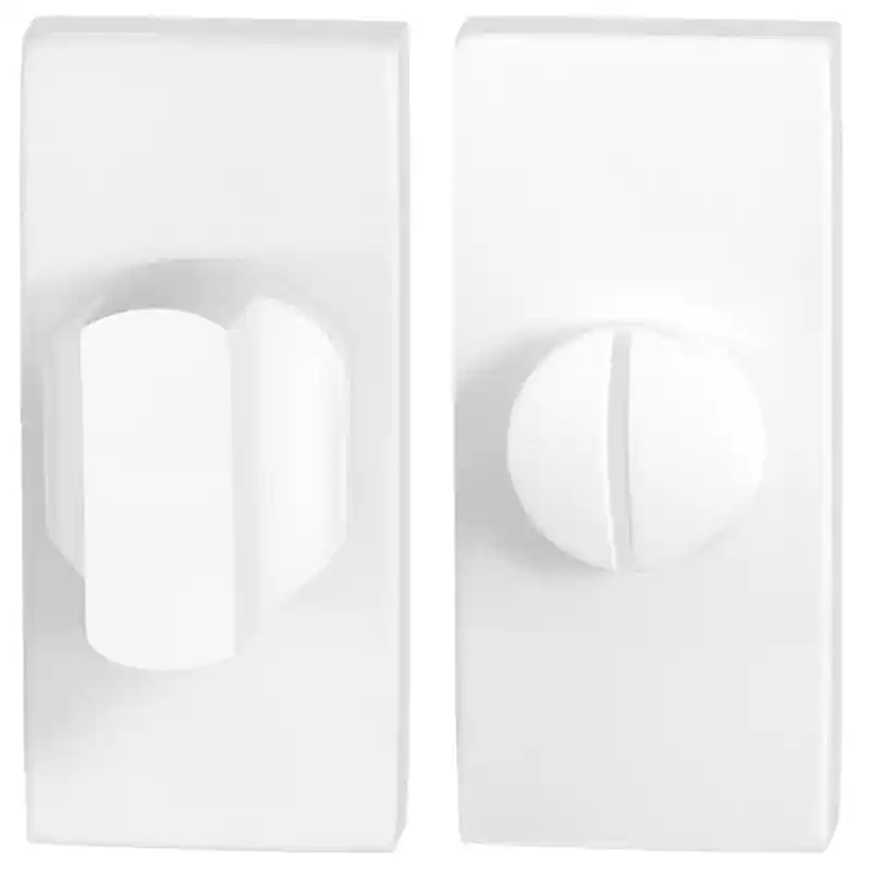 Toiletgarnituur GPF8911.41 70x32mm stift 5mm wit grote knop Direct Beschikbaar