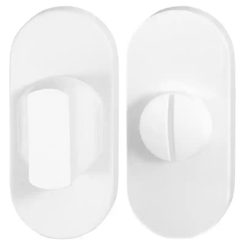 Toiletgarnituur GPF8910.44 70x32mm stift 8mm wit grote knop Rechtstreeks Van De Fabrikant