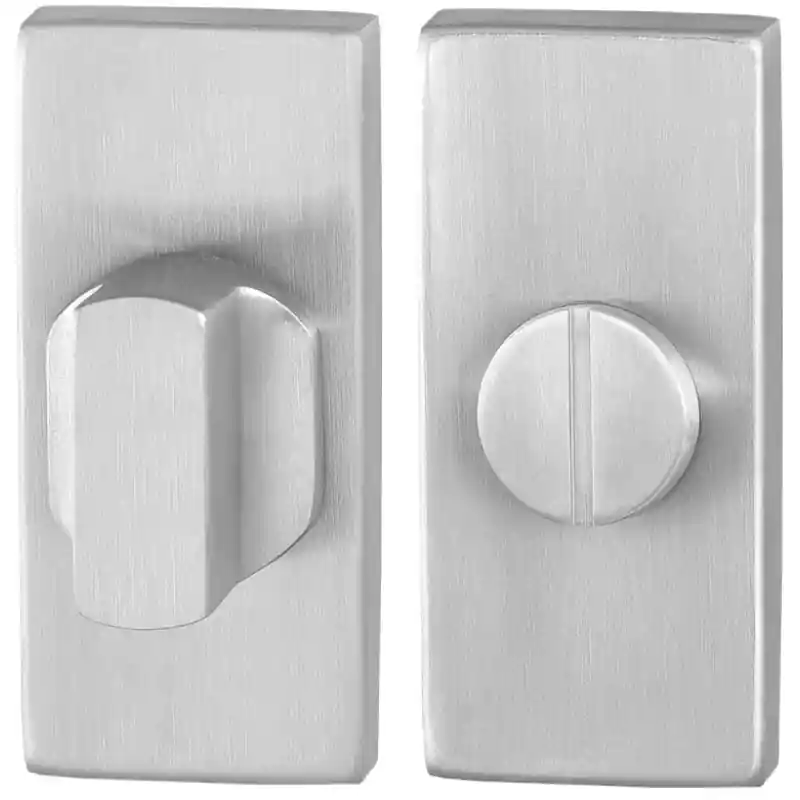 Uitverkoop Toiletgarnituur GPF0911.01 70x32mm stift 5mm RVS geborsteld grote knop