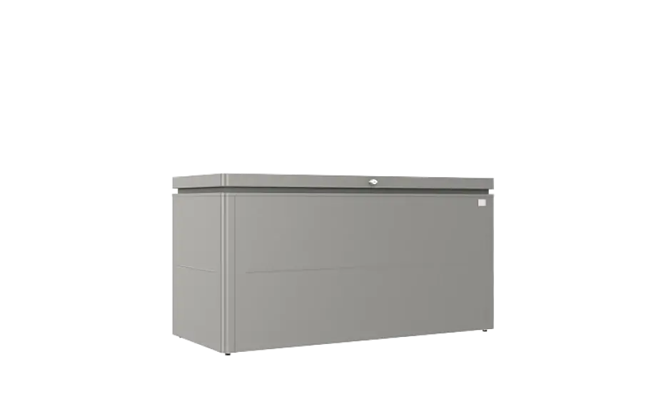 Biohort LoungeBox Kwarts Grijs Metallic 160 x 70 cm Flitsaanbieding