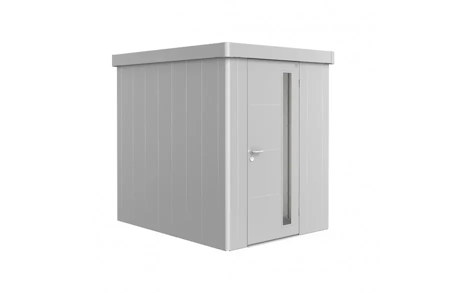Biohort Berging Neo Enkele Deur Zilver 180 x 180 x 222 cm Gereduceerde Prijs
