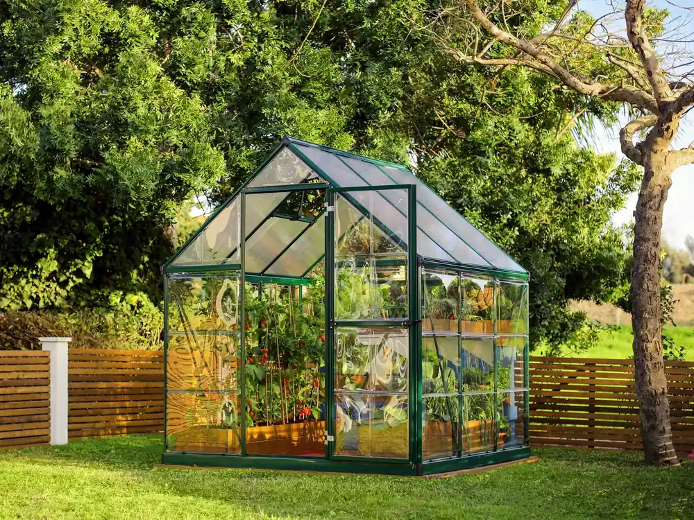Beperkt Aanbod Palram Canopia Tuinkas Hybrid 185 x 185 cm Groen