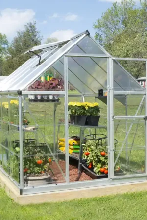 Nieuw Palram Canopia Tuinkas Hybrid 185 x 305 cm Zilver