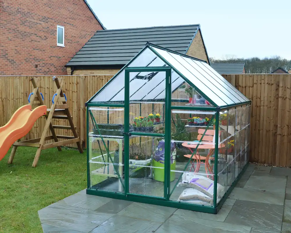 Betrouwbaar Palram Canopia Tuinkas Hybrid 185 x 305 cm Groen