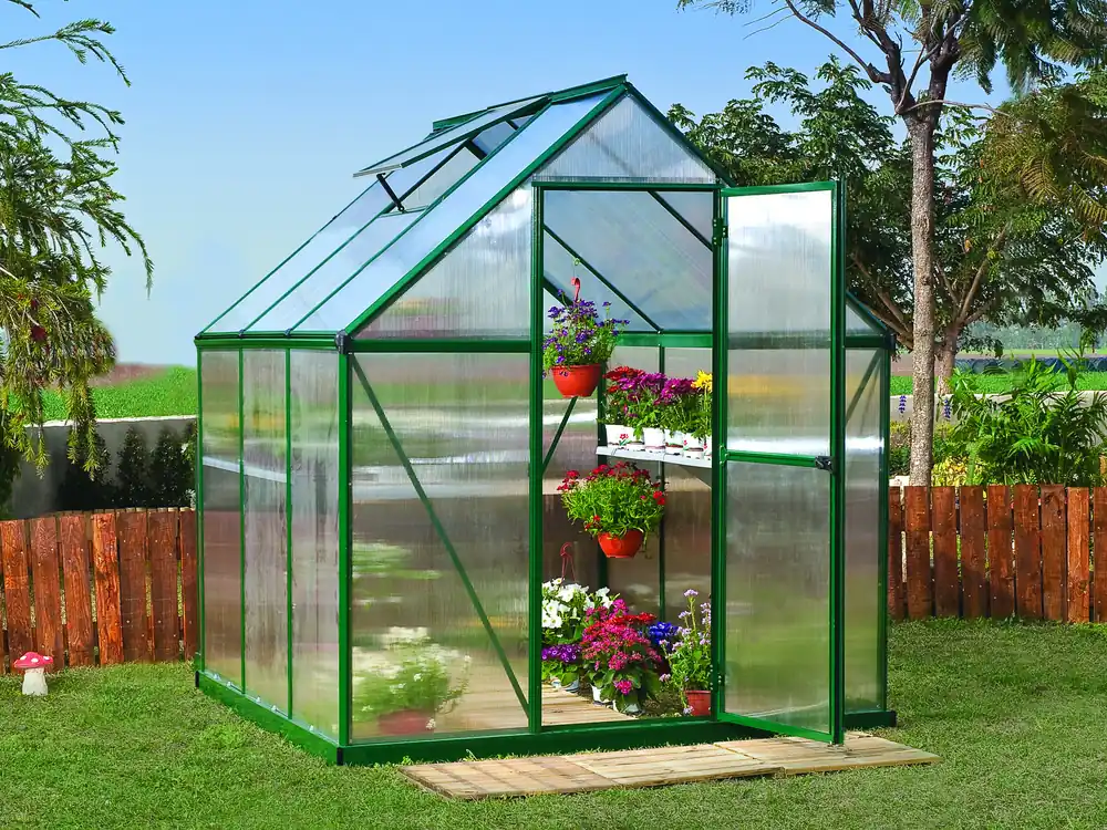 Palram Canopia Tuinkas Mythos 185 x 185 cm Groen Nu Kopen