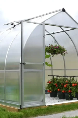 Direct Verzonden Palram Canopia Tuinkas Bella 244 x 244 cm Zilver