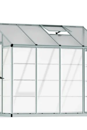 Direct Beschikbaar Palram Canopia Muurkas Lean to Grow 124 x 244 cm Zilver