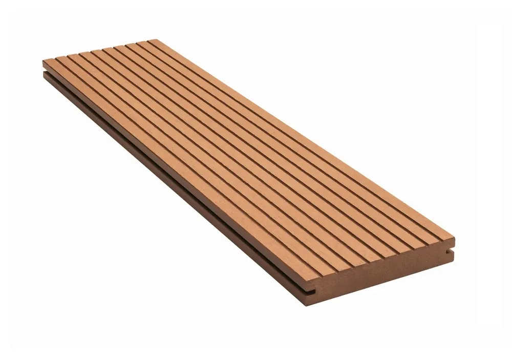Hoge Kwaliteit CarpGarant Vlonderplank Composiet Massief Bruin 2.3 x 14 cm - Lengte 300 cm