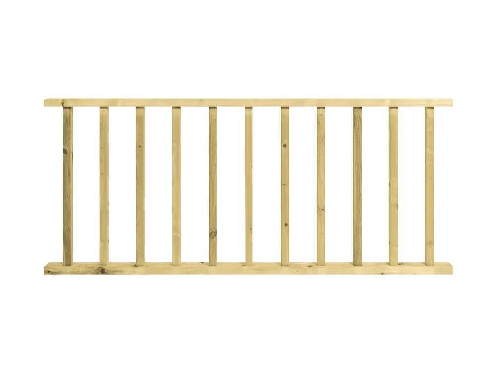 Premium CarpGarant Vuren Spijlen Hek 80 x 180 cm