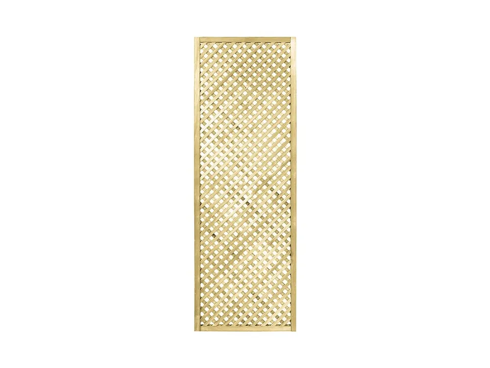 Vuren Trellis Scherm Diagonaal 180 x 60 cm Beperkte Voorraad