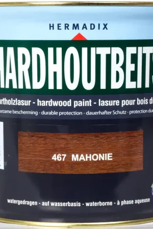 Hermadix Hardhoutbeits 467 Mahonie 750 ml Rechtstreeks Van De Fabrikant