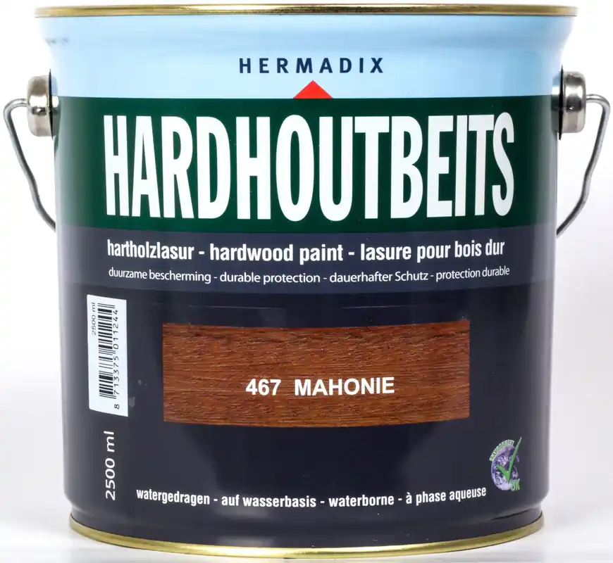 Hermadix Hardhoutbeits 467 Mahonie 750 ml Rechtstreeks Van De Fabrikant